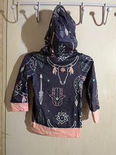 Load image into Gallery viewer, Infant girl zip hoody.
