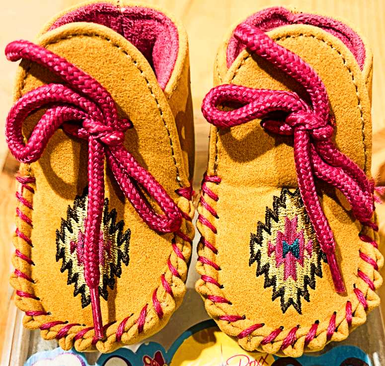 Baby Buckers  Girl Moccasins