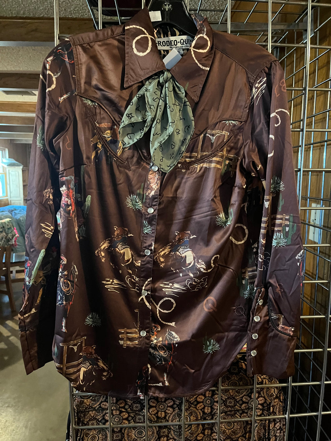 Rodeo Quincy Ladies Western Retro Snap Shirts